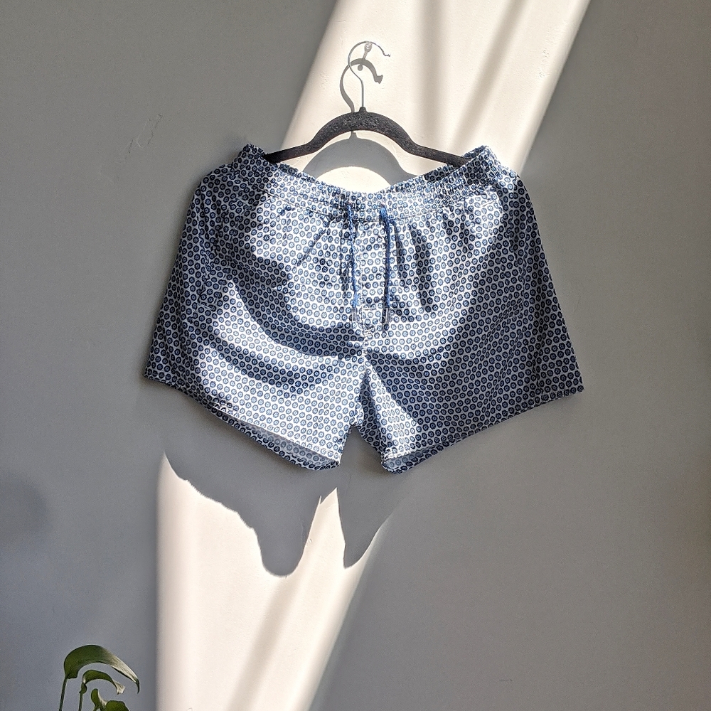 Blue patterned - Coast to Coast - Small Shorts